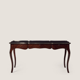 Стол письменный_Emery Desk_Quartered Rosewood_W155 D84 H76 см