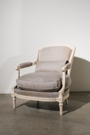 Кресло_Fauteuil de Coin de Feu L XVI Sene L XVI Sene berg_+ пуф