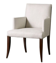 Стул обеденный_Atelier Dining Armchair_Black Mink, 16-920 gr7_W53 D64 H86 см