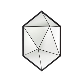 Зеркало_Vlad_Hexagonal Black_ D102 H160 см