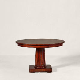 Стол_Mayfair Center Table_Classic Mahogany_⌀127см H76 см