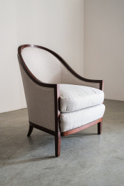 Кресло_Mayfair Bergere_381 La Roca 20 Brin Gull_W70 D87 H105 см