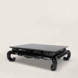 Стол кофейный_Beekman Cocktail Table_Bel Air Black_W152 D119 H43 см