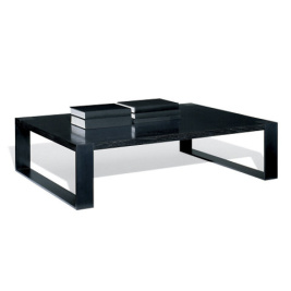 Стол кофейный_RLX Coctail Table_Black Oak,Blackened Steel_W137 D102 H36 см