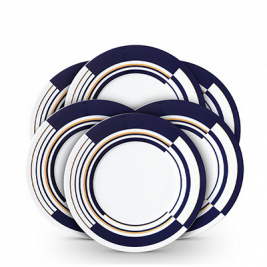 Тарелки салатные, 6 персон._Peyton Salad Plate