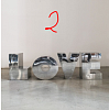 Стол журнальный_Alphabet Love_36-43х48х45 см