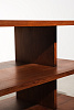 Стол приставной_La Contilevered Right_Teak Finish_W96,5 D61 H66 см
