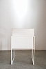 Стул_Mansion_White leather + white Stell_53x55xh81 см