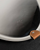 Чайный набор_Wyatt_Ceramic/Leather/Metal_с металлическим подносом_5 предметов
