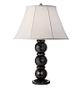 Светильник настольный_Daniela_Black Crystal with Silk Shade_W53 H71-81 cm