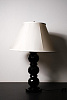 Светильник настольный_Daniela_Black Crystal with Silk Shade_W53 H71-81 cm