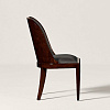 Стул_Cutler Dining Sidechair_R7141-3 #6 Polisched Nickel_W58 D62 H94 см