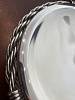 Поднос для канцелярских принадлежностей_Macomber SALE_Silver-plated_brass_⌀18см H2,5 см
