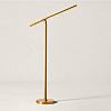 Светильник напольный_Barrett Knurled Boom Arm_Natural Brass_W25 H118 - 149 cm